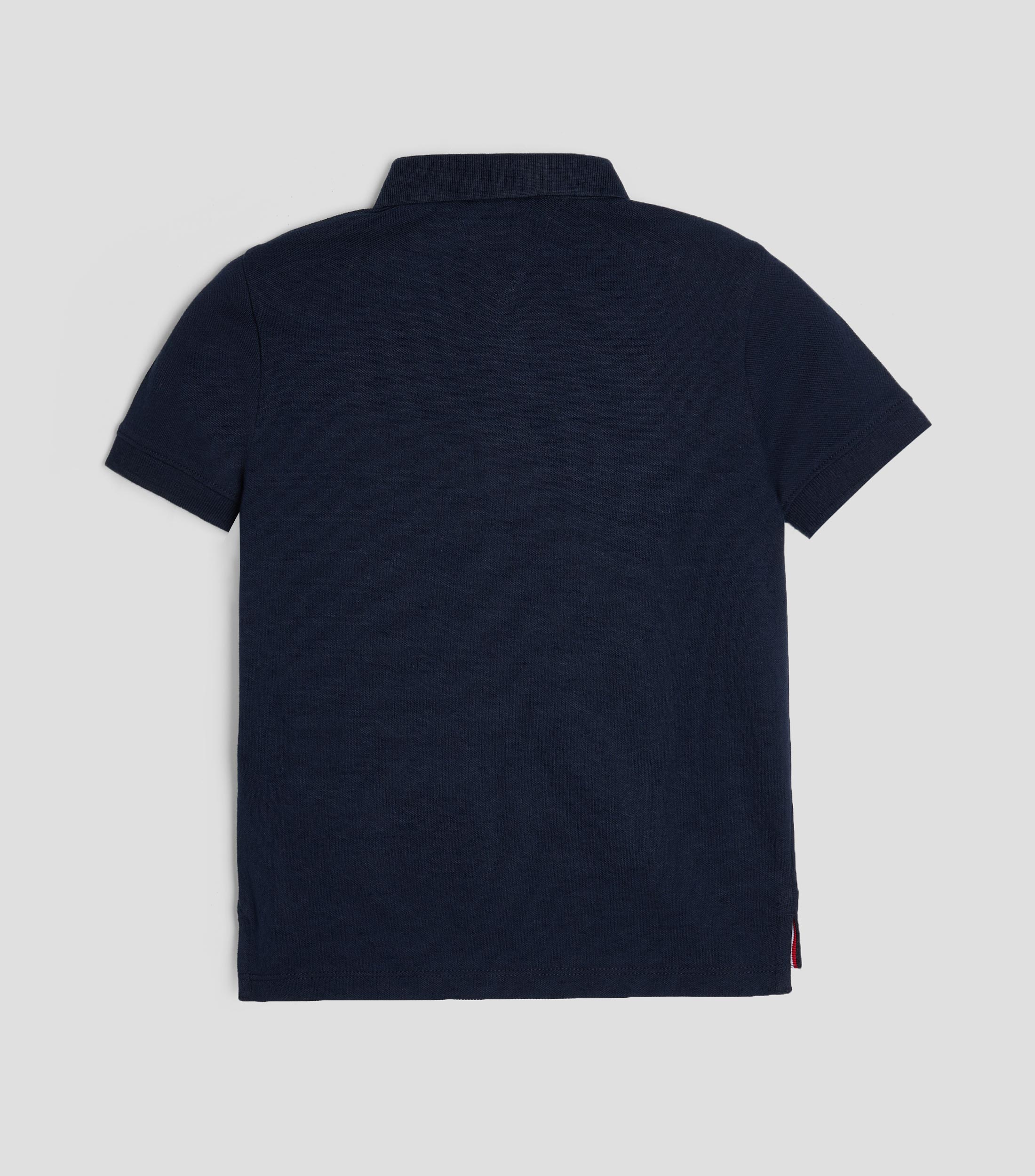 Playera tipo polo manga corta lisa Niño